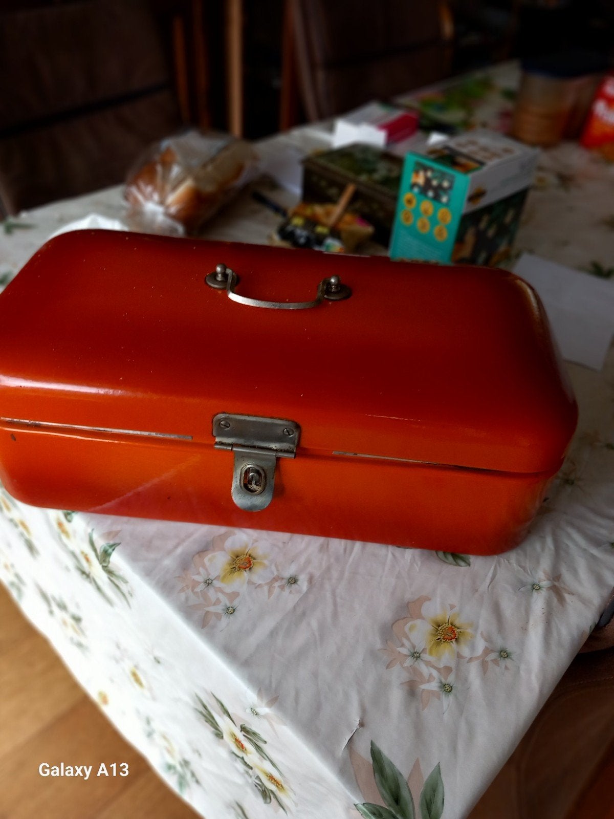 emaille broodtrommel prijs € 15.00, Ophalen of Verzenden