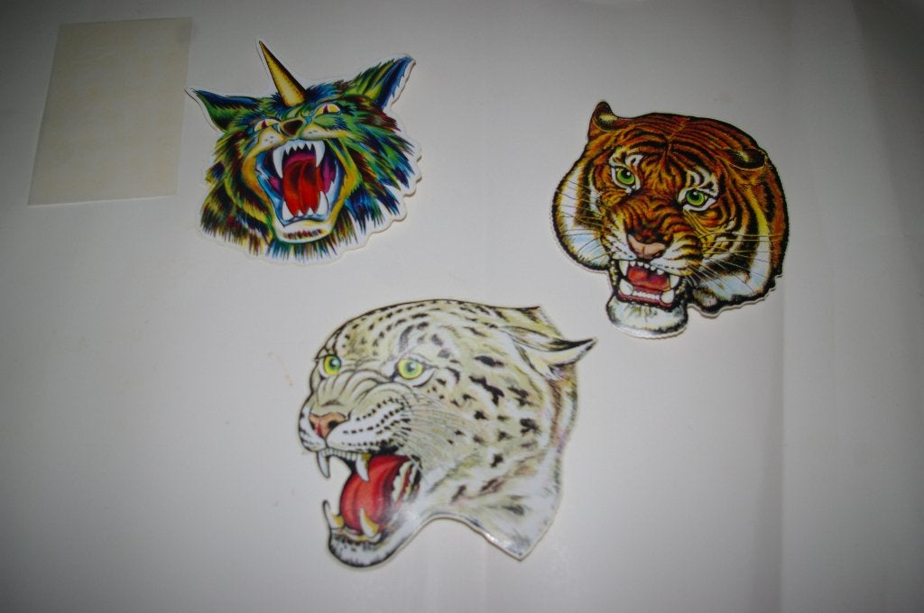Drie grote dieren stickers    Nieuw, Ophalen of Verzenden, Nieuw, Meerdere stickers