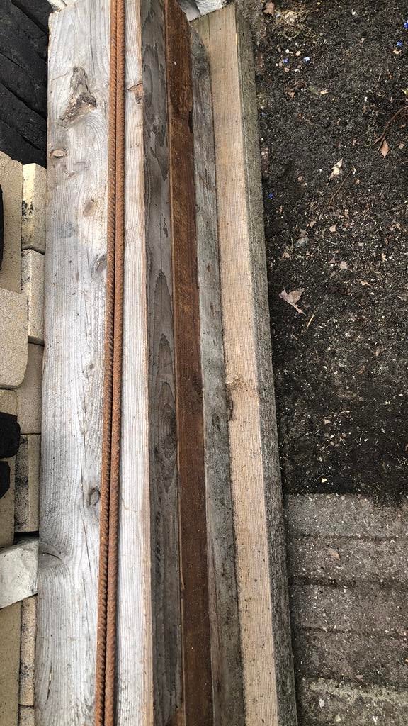 Balken, Ophalen of Verzenden, Zo goed als nieuw, 250 cm of meer, Balken