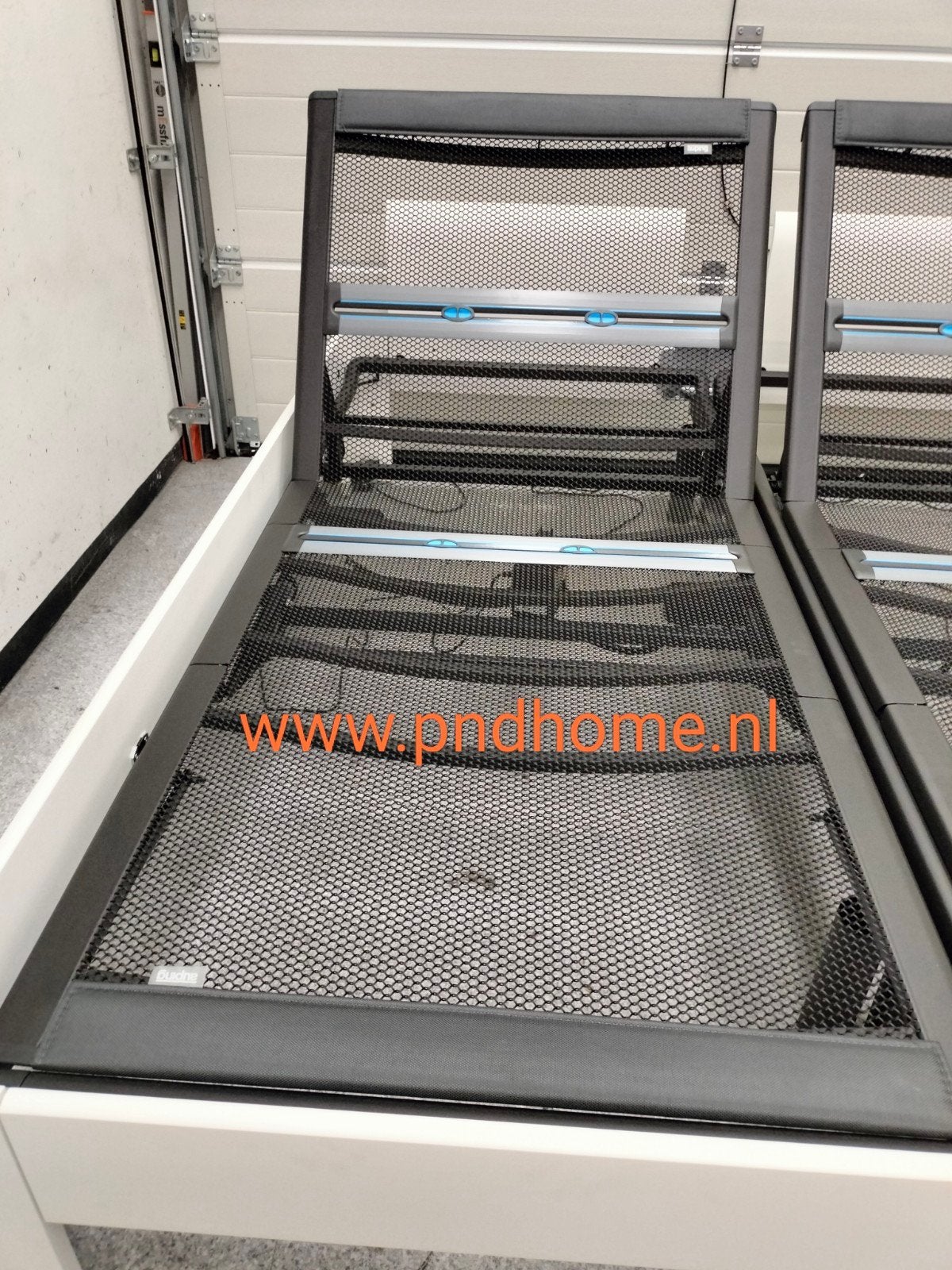 Auping Auronde deelbaar bed 180x200 elektrische verstelbaar, Verstelbaar, Verzenden, Tweepersoons, Zo goed als nieuw