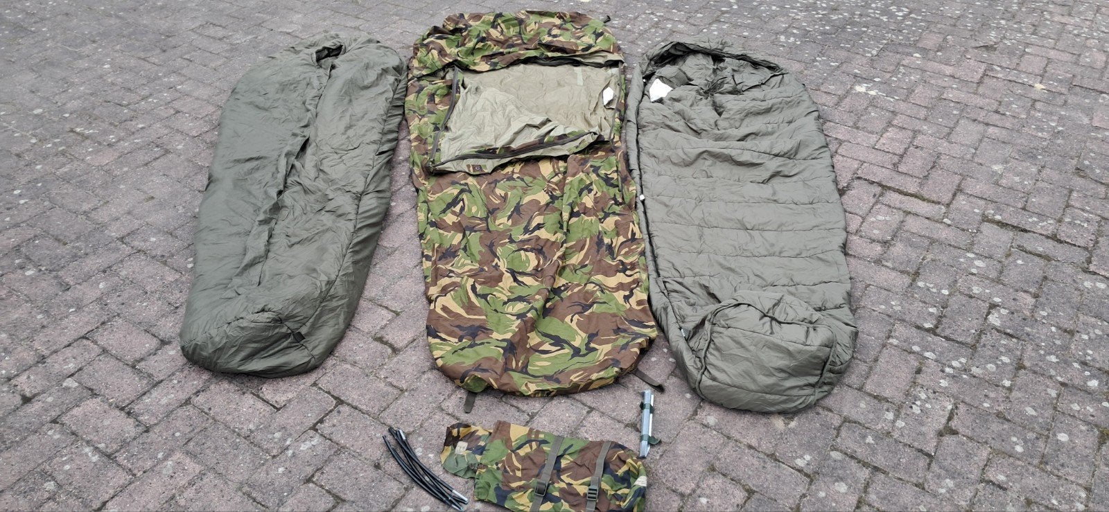 Goretex bivaktent en slaapzakset compleet, Ophalen of Verzenden, Landmacht, Nederland, Overige typen