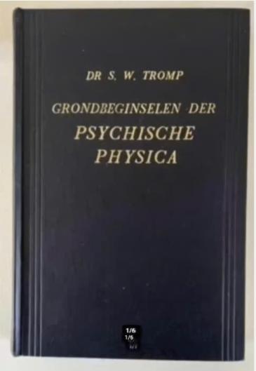 Grondbeginselen der psychische physica - Dr. S. W. Tromp, Boeken, Ophalen of Verzenden, Beta, Zo goed als nieuw, HBO