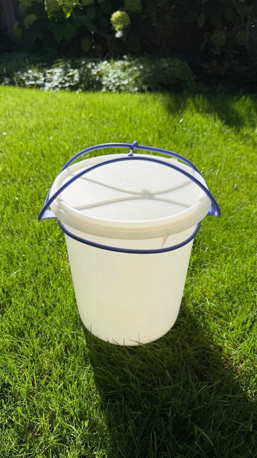 Tupperware Wasemmer in prima staat, Ophalen, Wit, Zo goed als nieuw, Met deksel