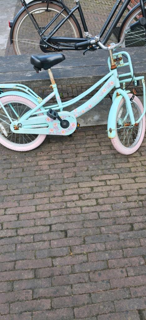 Opknapfietsje Lola 18 inch - Leuk project!, Ophalen of Verzenden, Gebruikt, 16 tot 20 inch, Lola