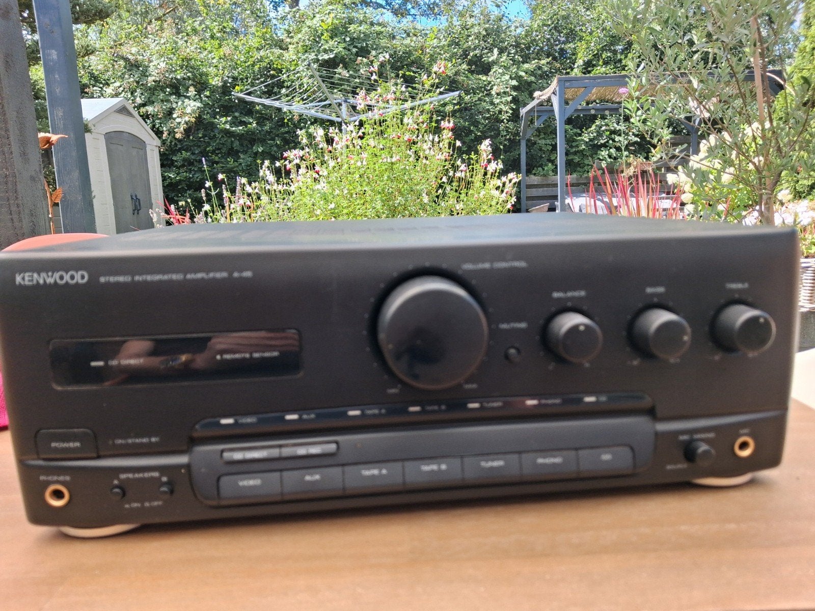 Kenwood A-45 Stereo Geïntegreerde Versterker, Overige merken, Gebruikt, Ophalen of Verzenden, 120 watt of meer