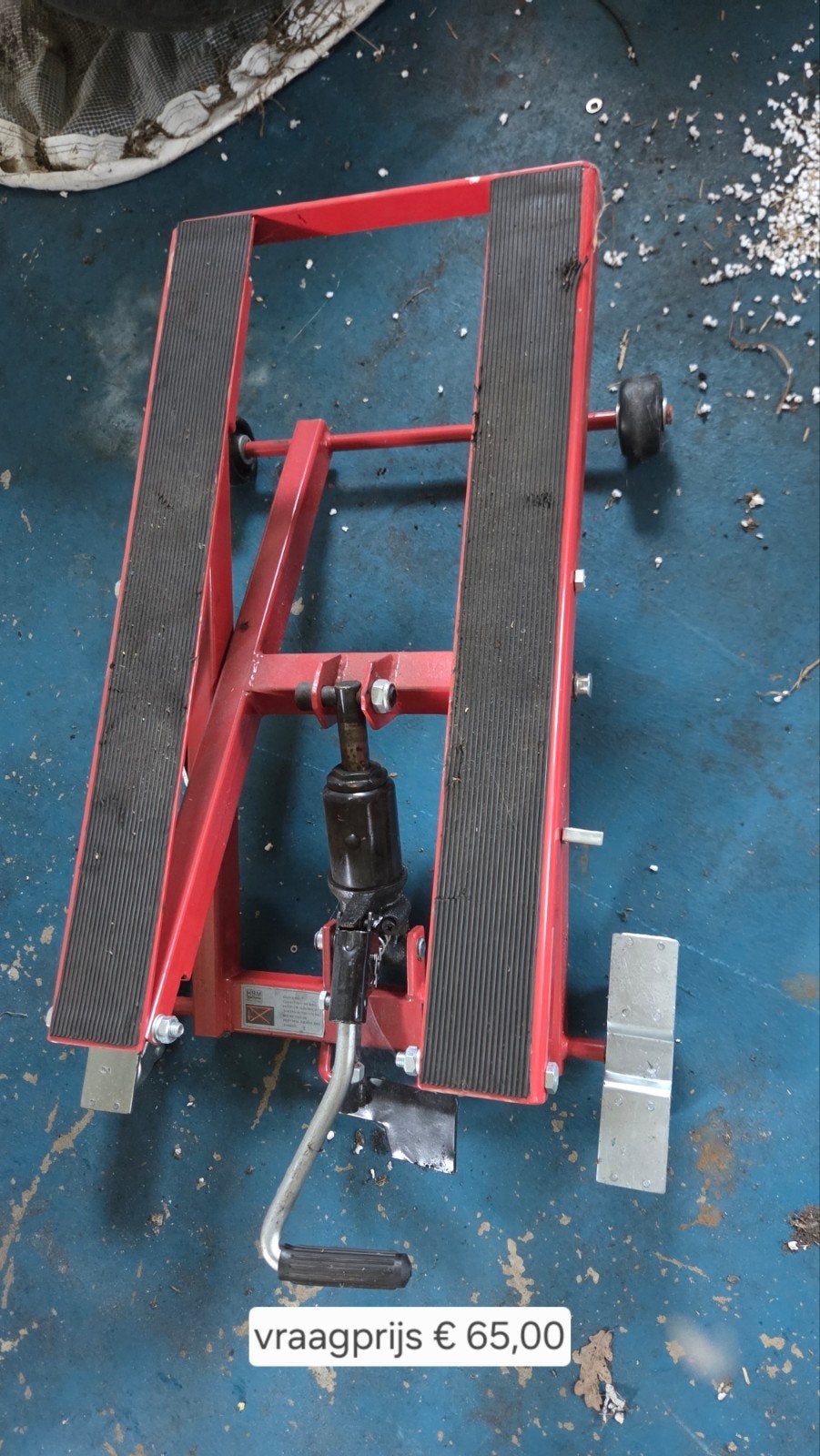 Ophalen Motorfiets Hefbrug / Werkbank, Motoren, Ophalen of Verzenden