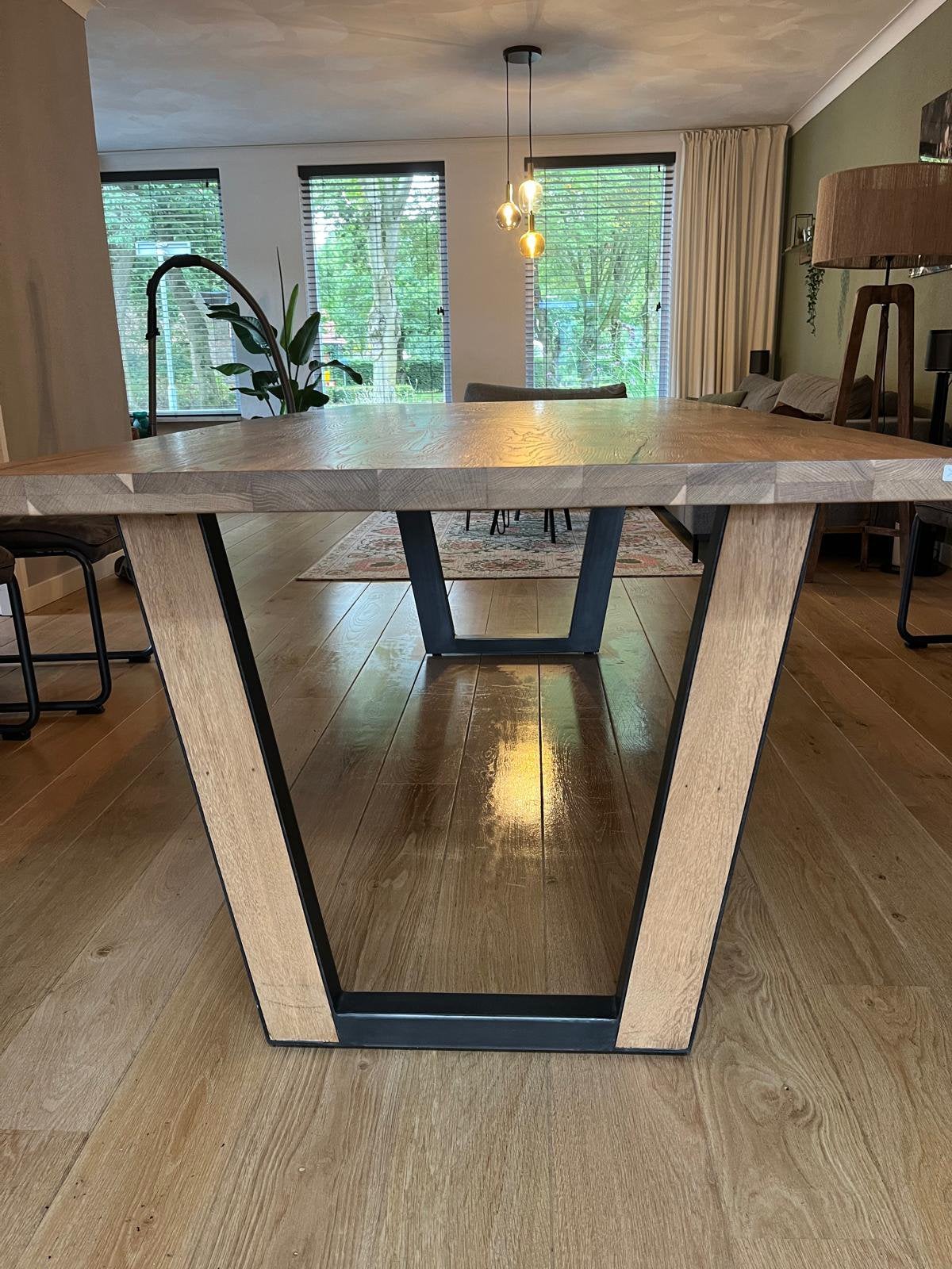 Foto 3 van Te Koop eiken eettafel