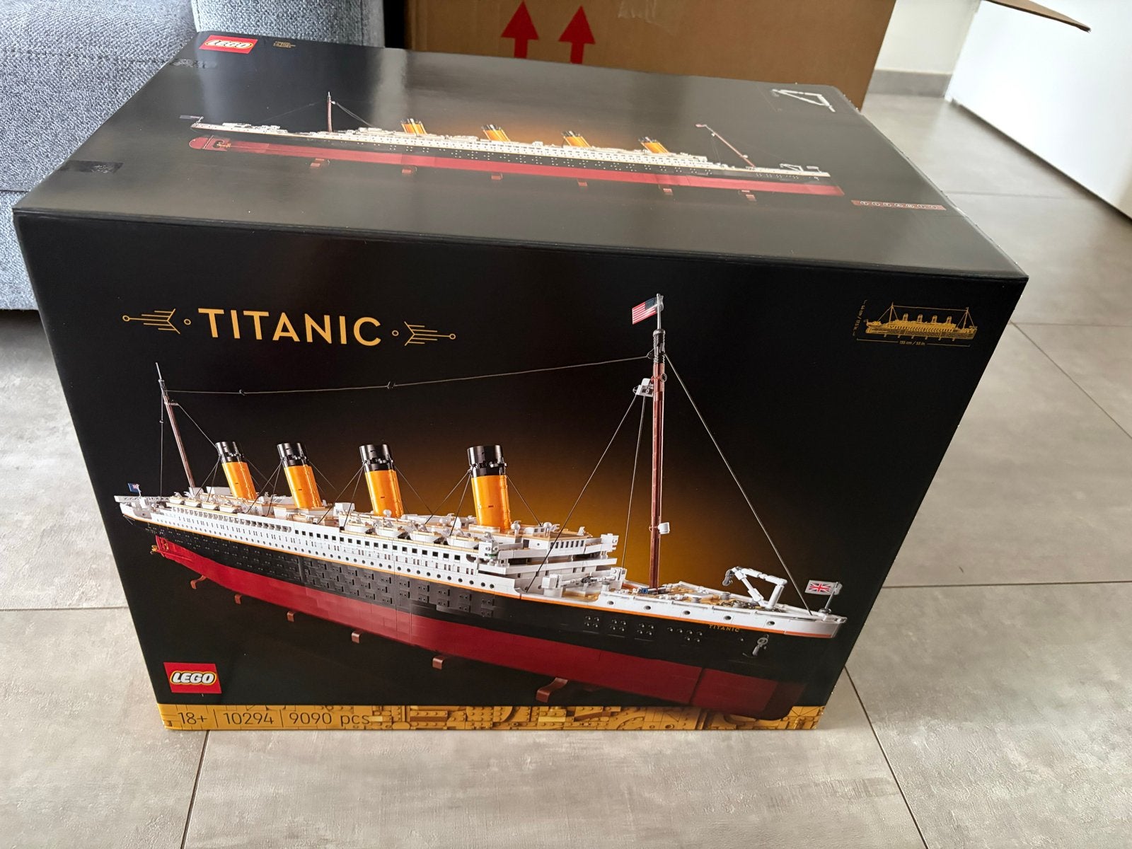 LEGO Titanic 10294 - Zo goed als nieuw, Hobby en Vrije tijd, Ophalen, Gebruikt, Overige merken