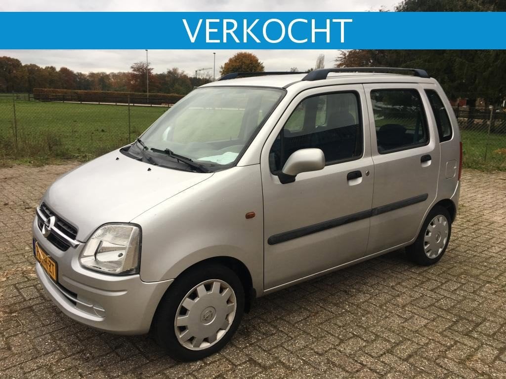 Opel AGILA AGILA; Z1.2XE, Voorwielaandrijving, Stof, Zwart, Origineel Nederlands