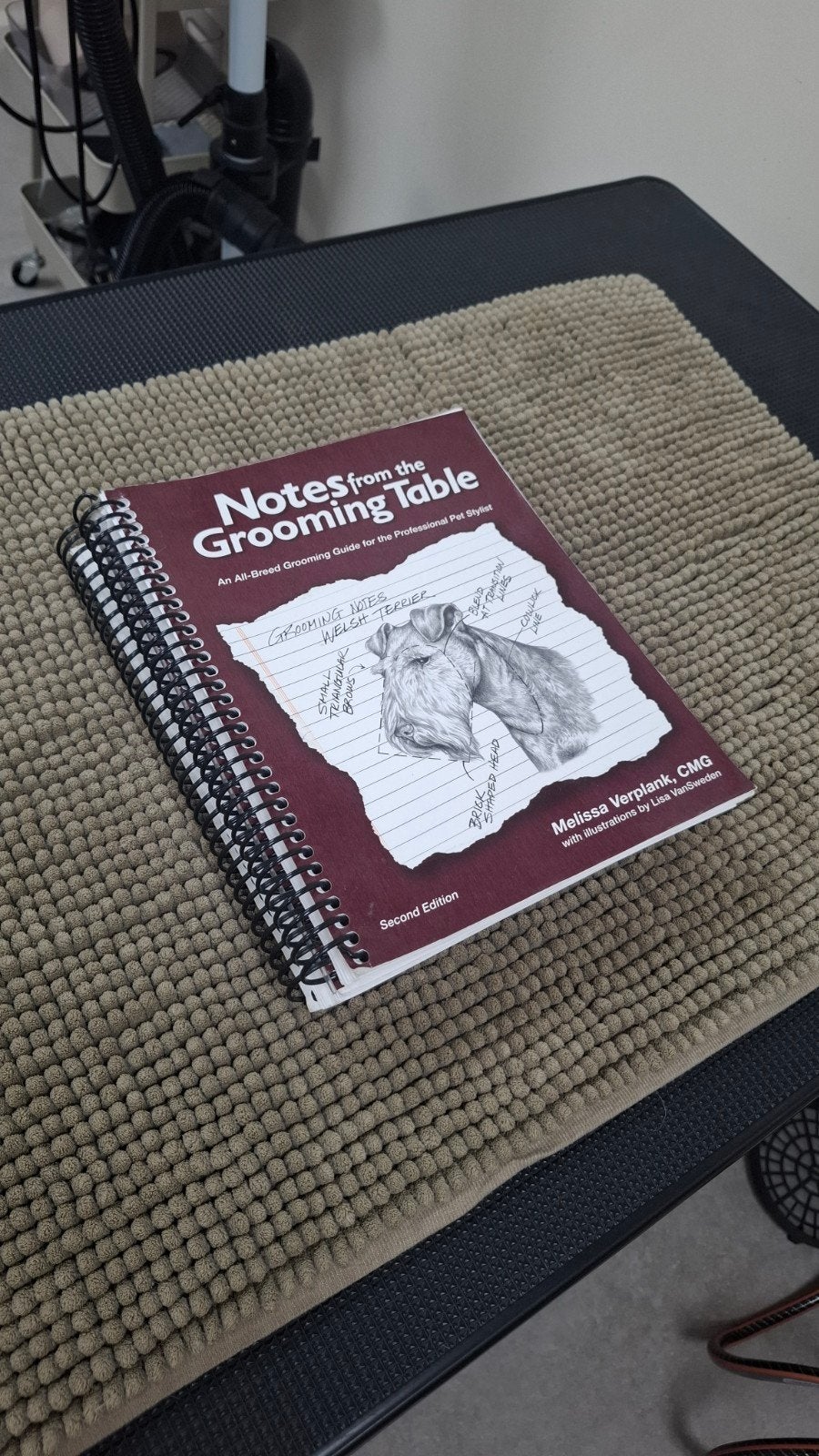 Notes from the Grooming Table - Honden trimboek, Verzenden, Zo goed als nieuw, Honden, Melissa Verplank