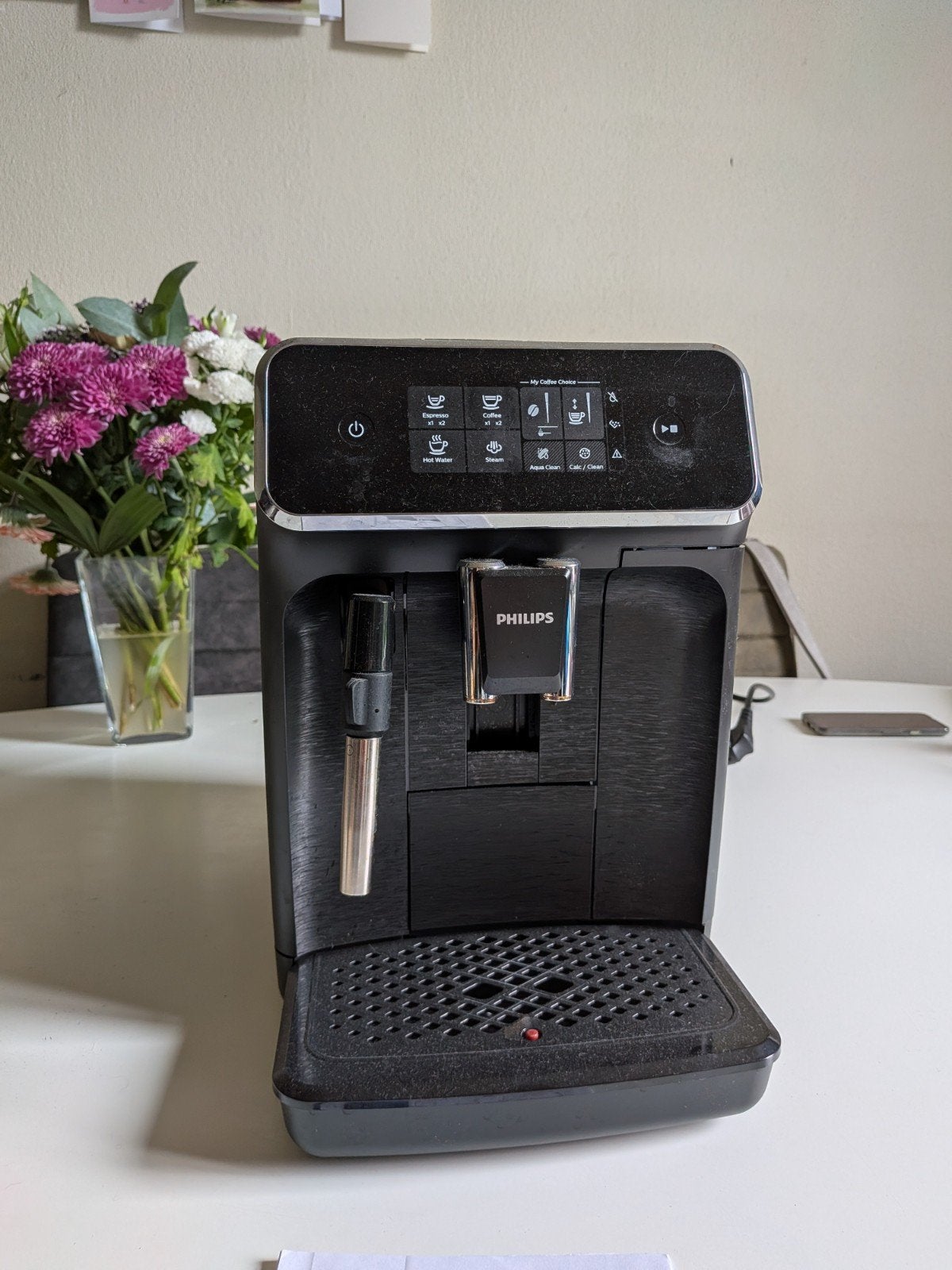 Philips 2200 Volautomatische Espressomachine, Ophalen, Gebruikt, Espresso apparaat, 2 tot 4 kopjes