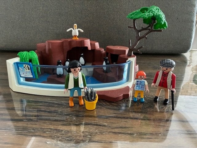 Playmobil pinguïn bassin 4462, Ophalen of Verzenden, Zo goed als nieuw, Complete set