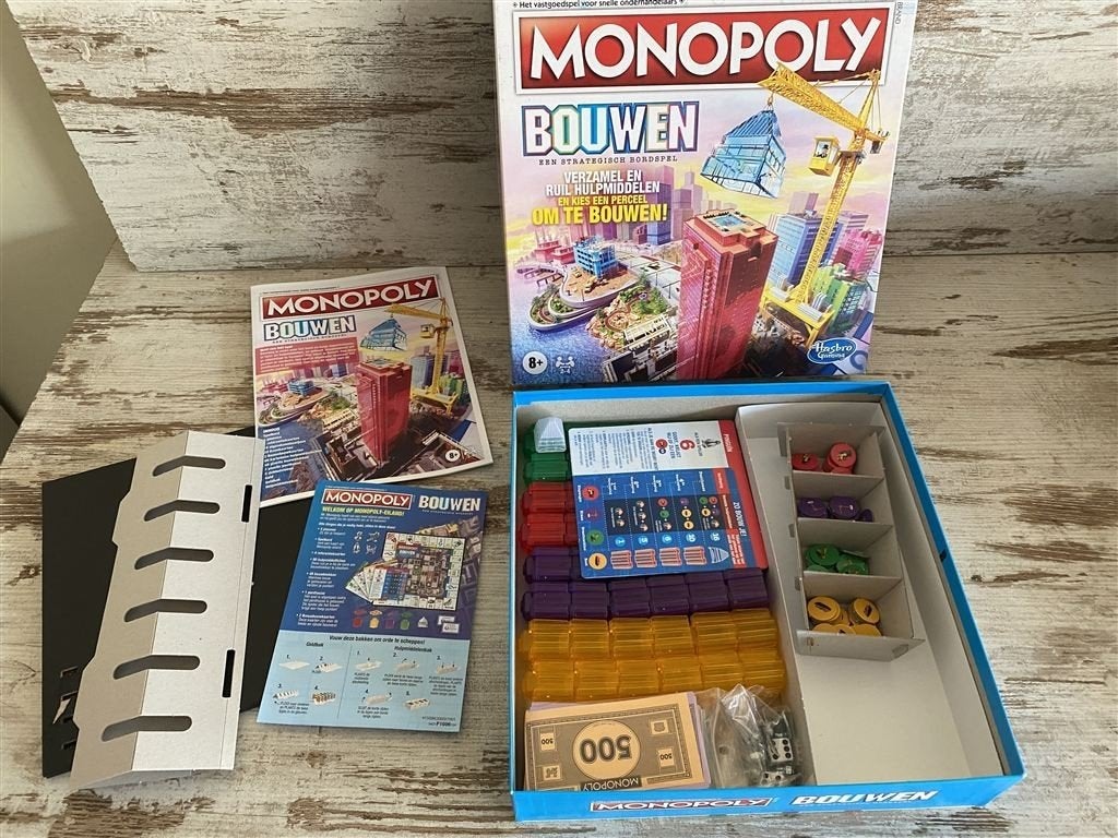 Monopoly bouwen een strategisch bordspel [s942]