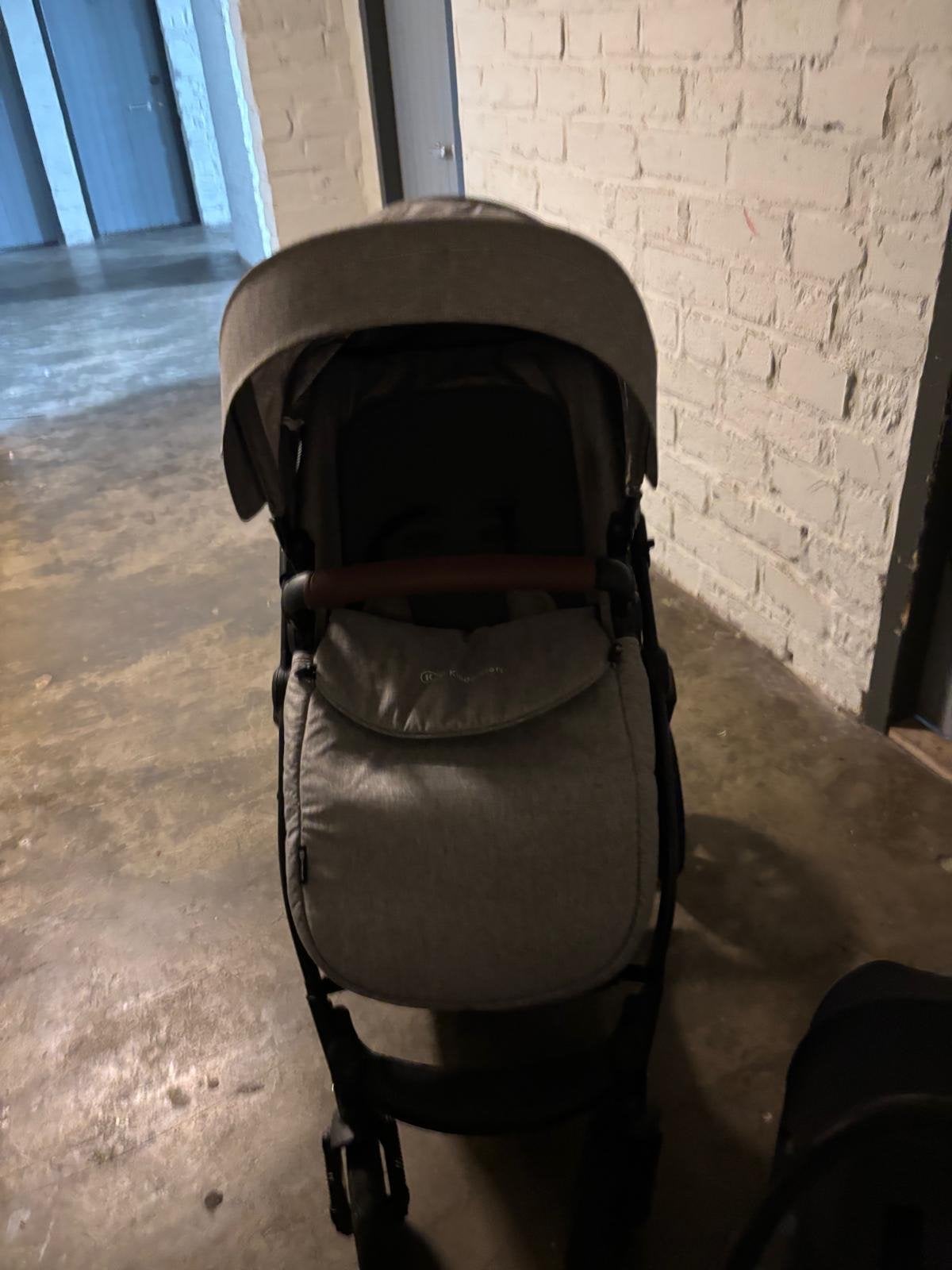 Kinderkraft Combiwagen met autostoeltje en reiswieg, Overige merken, Gebruikt, Ophalen of Verzenden, Combiwagen