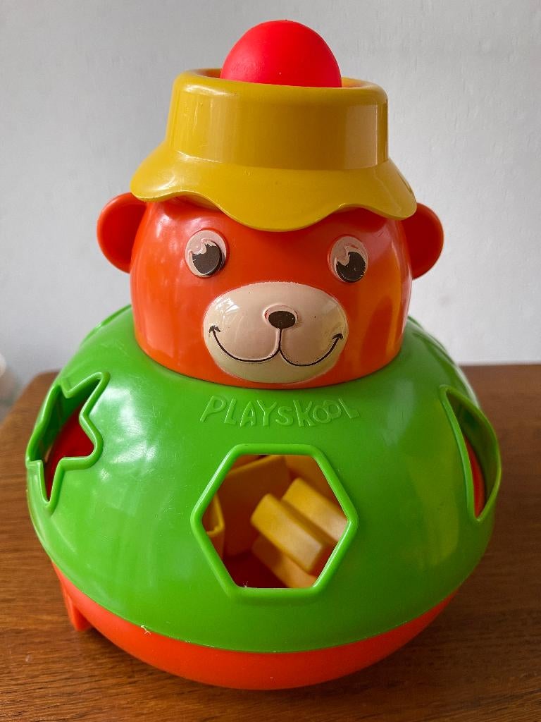 Vormendoos "Beer" 'Playskool', Kinderen en Baby's, Speelgoed | Educatief en Creatief, Ophalen of Verzenden, Gebruikt
