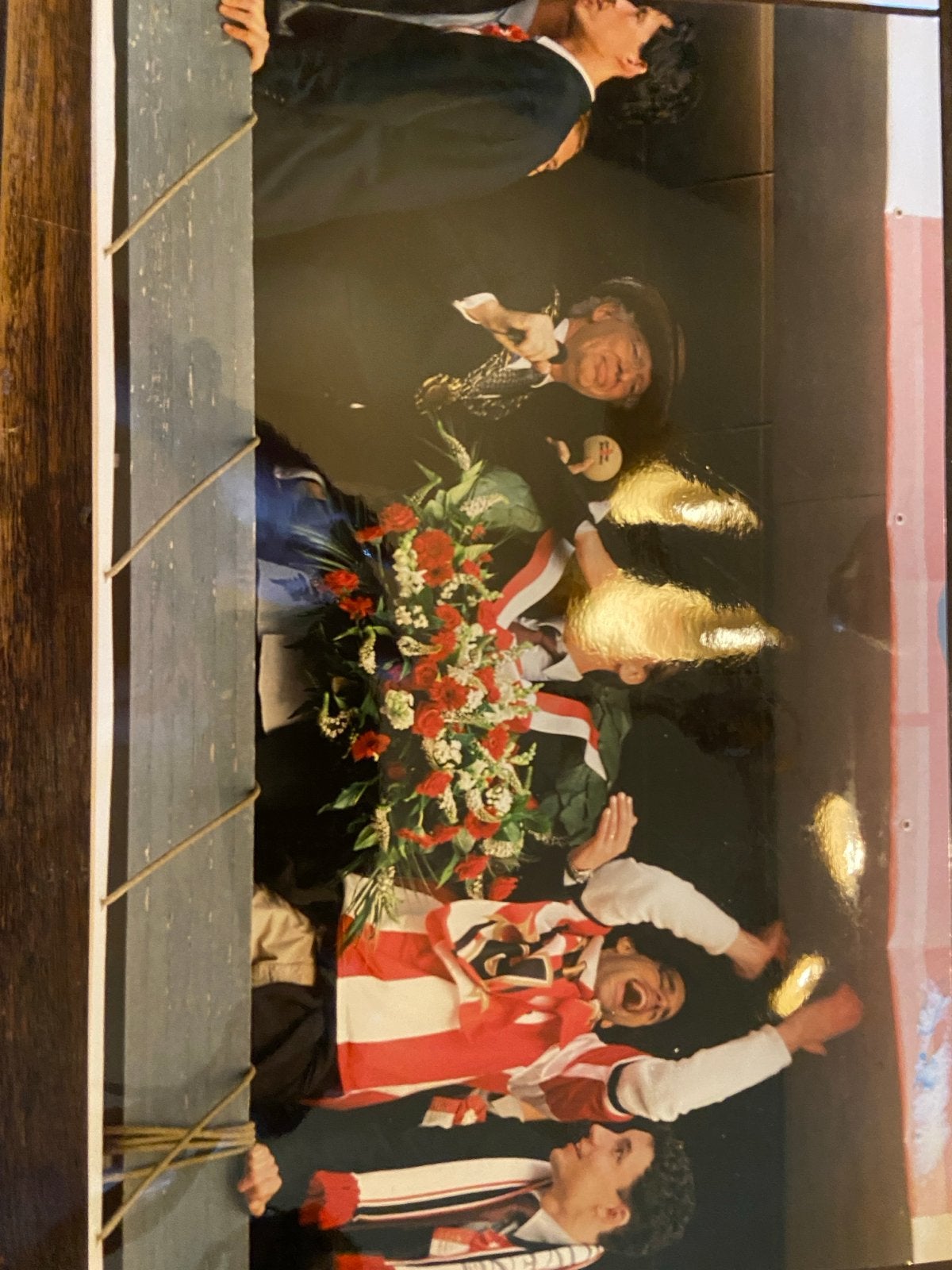 Historische foto van een viering of evenement, Gebruikt, Verzenden, 1980 tot heden, Foto