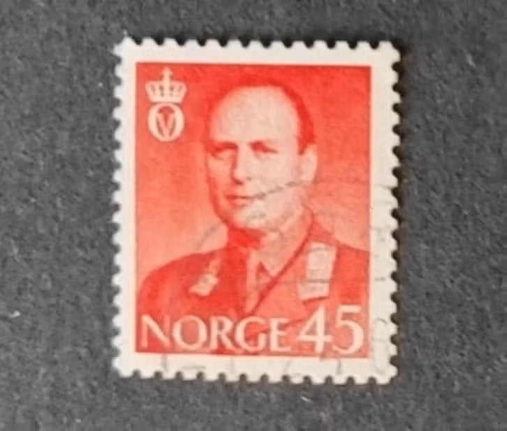 Noorwegen 0407009 koning, Verzenden, Noorwegen, Gestempeld