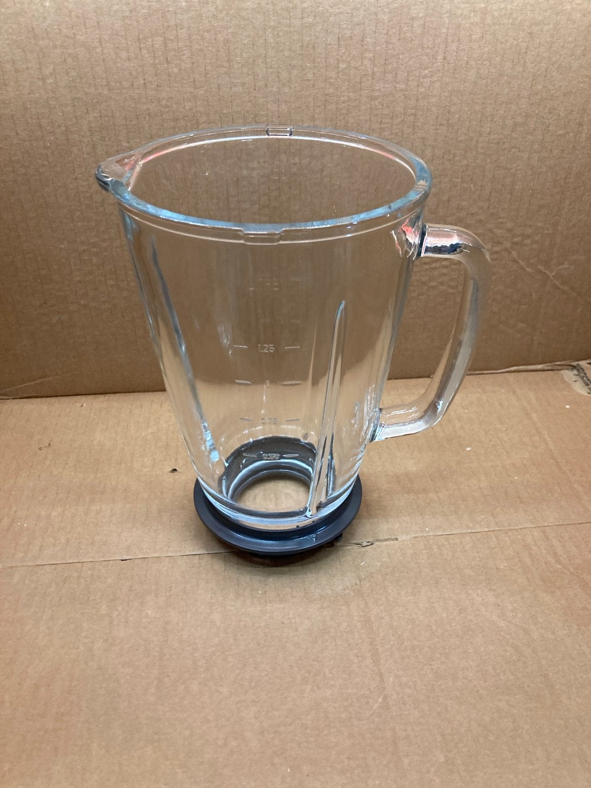 Glazen blenderkan - Accessoire voor diverse blenders, Blender-accessoire, Ophalen of Verzenden, Zo goed als nieuw, Nvt