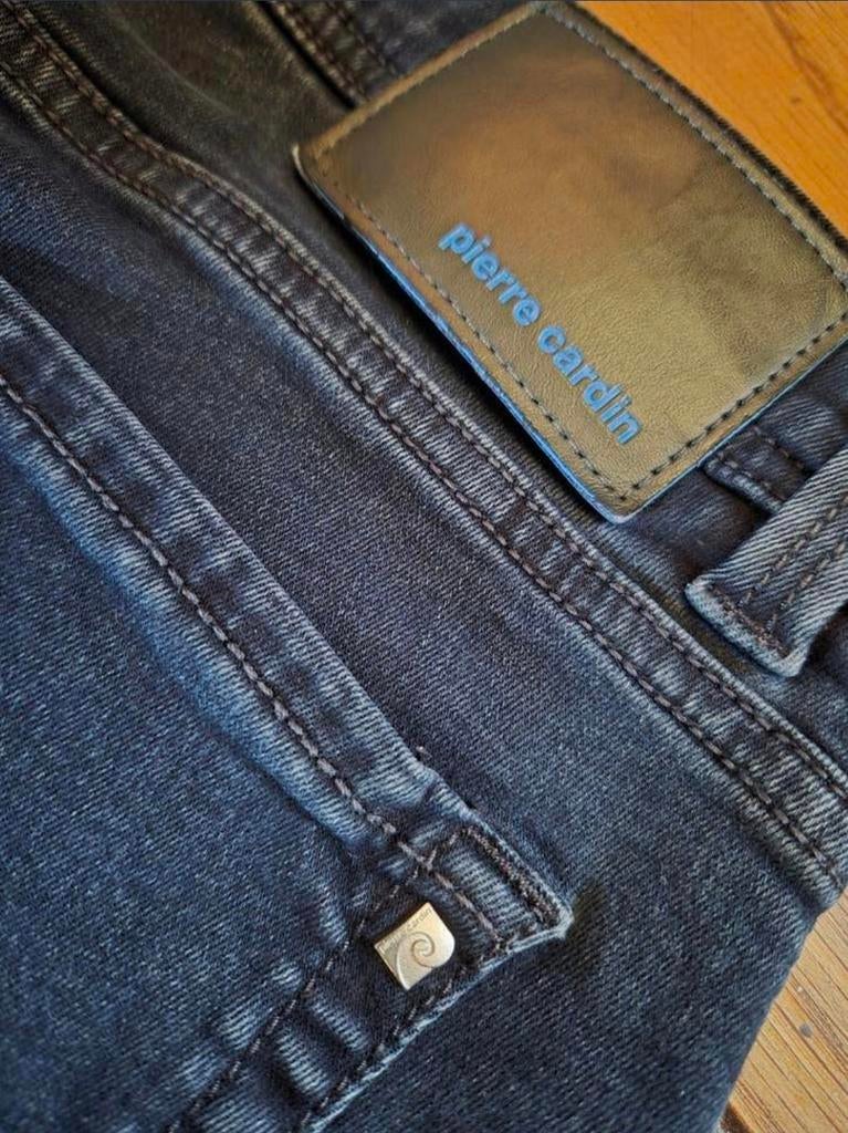 Pierre Cardin jeans spijkerbroek Lyon Tapered mt 32/30, Blauw, W32 (confectie 46) of kleiner, Ophalen of Verzenden, Zo goed als nieuw