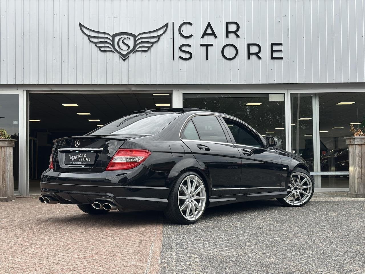 Mercedes-Benz C-klasse 350 Avantgarde 4-Matic |PANO|STOEL VW, Auto's, Automaat, Zwart, 10 km/l, Vierwielaandrijving