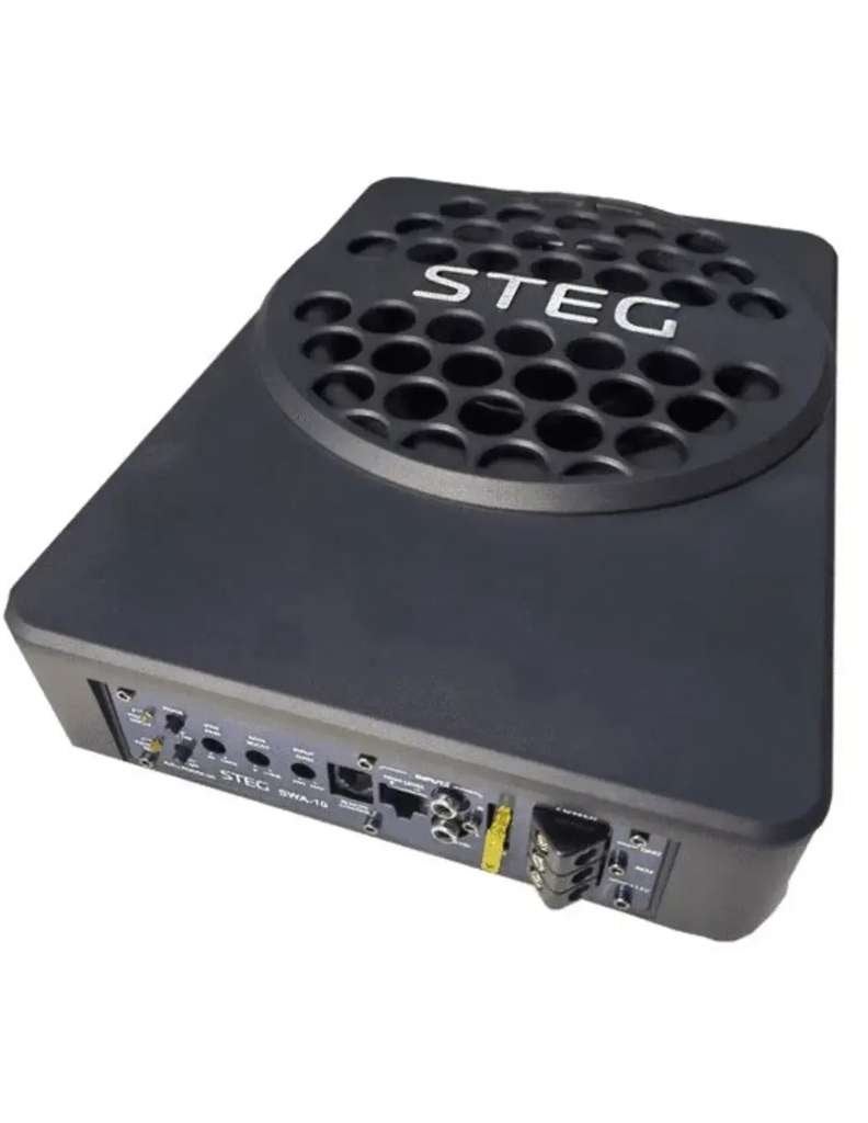 Steg SWA10 actieve 10" underseat subwoofer, Auto diversen, Autospeakers, Ophalen of Verzenden, Nieuw
