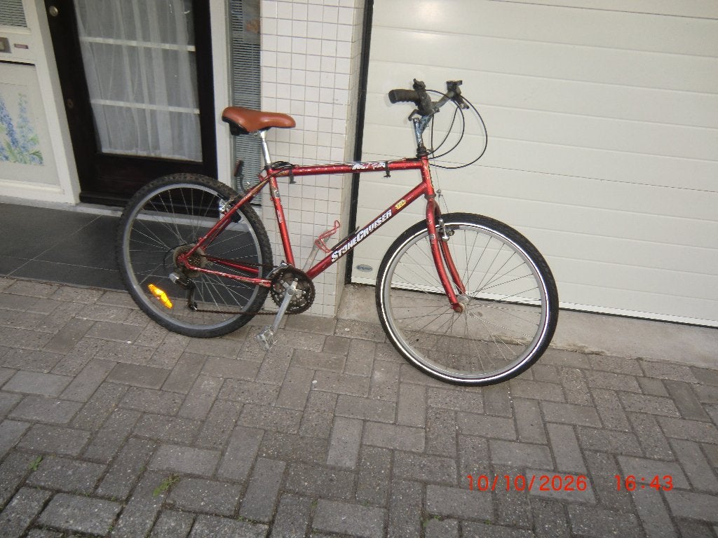 Degelijke grote jongens fiets,26 inch,Hand rem en 21x versn., Fietsen en Brommers, Gebruikt, Velgrem, Handrem, Ophalen