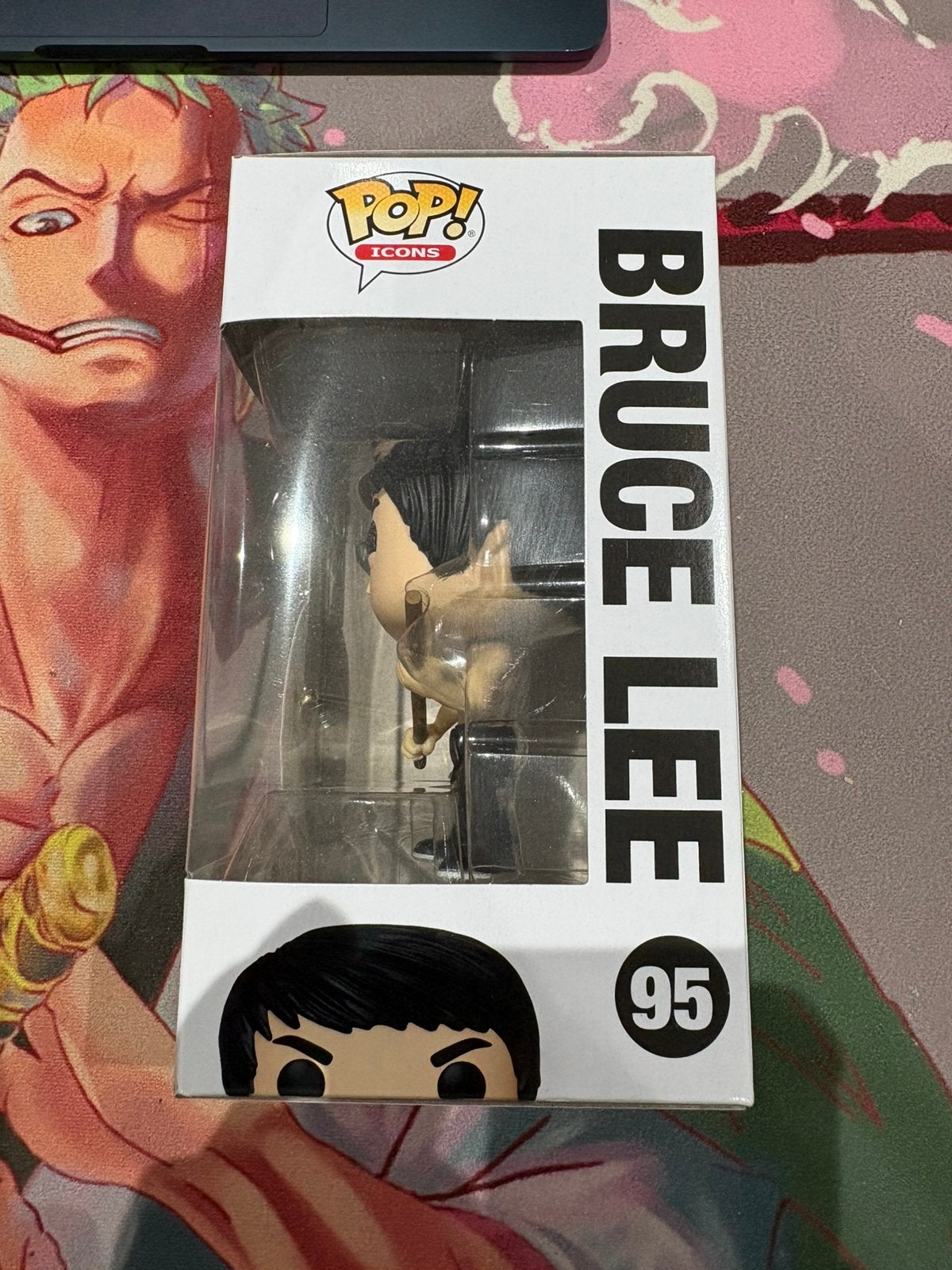 Funko Pop! Icons #95 Bruce Lee with Bo Staff, Funko Europe, Ophalen of Verzenden, Zo goed als nieuw, 4th floor, 1 Queen Caroline St, London W6 9YN, Verenigd Koninkrijk