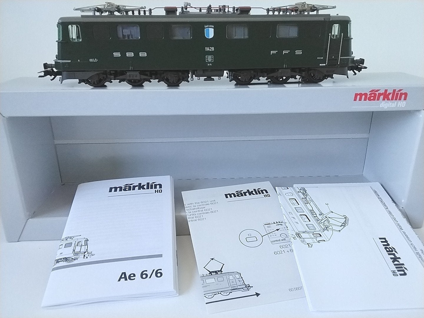 Marklin 37366, Wisselstroom, Locomotief, Ophalen of Verzenden, Zo goed als nieuw