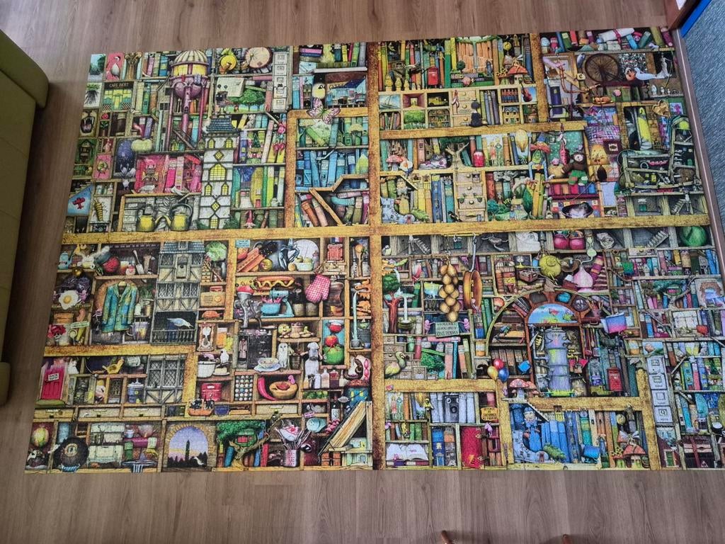 Puzzel 18.000 stukjes, Ophalen of Verzenden, 500 t/m 1500 stukjes, Zo goed als nieuw