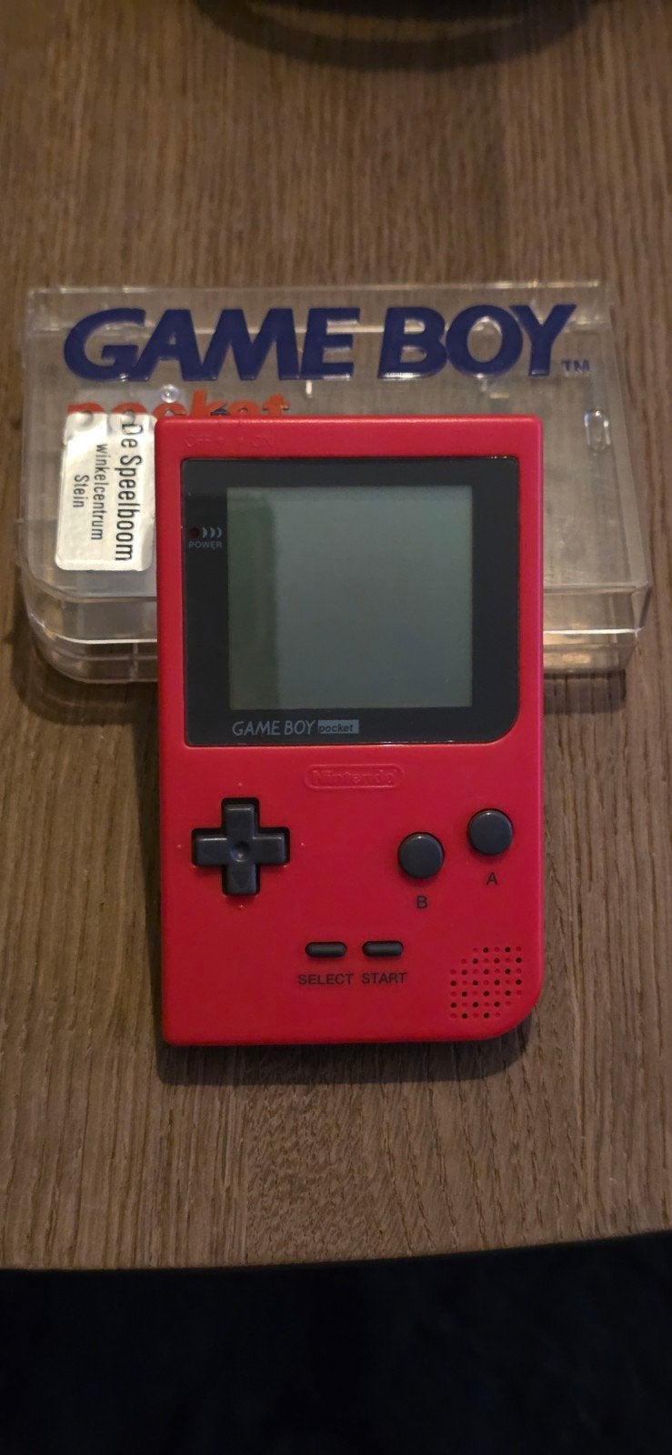 Game Boy Pocket Rood met orginele doos, Spelcomputers en Games, Ophalen of Verzenden, Gebruikt, Game Boy Pocket