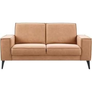 2,5 Zitsbank Barrio basic comfort kleur caramel, Huis en Inrichting, Banken | Bankstellen, Ophalen, 150 tot 200 cm, 75 tot 100 cm