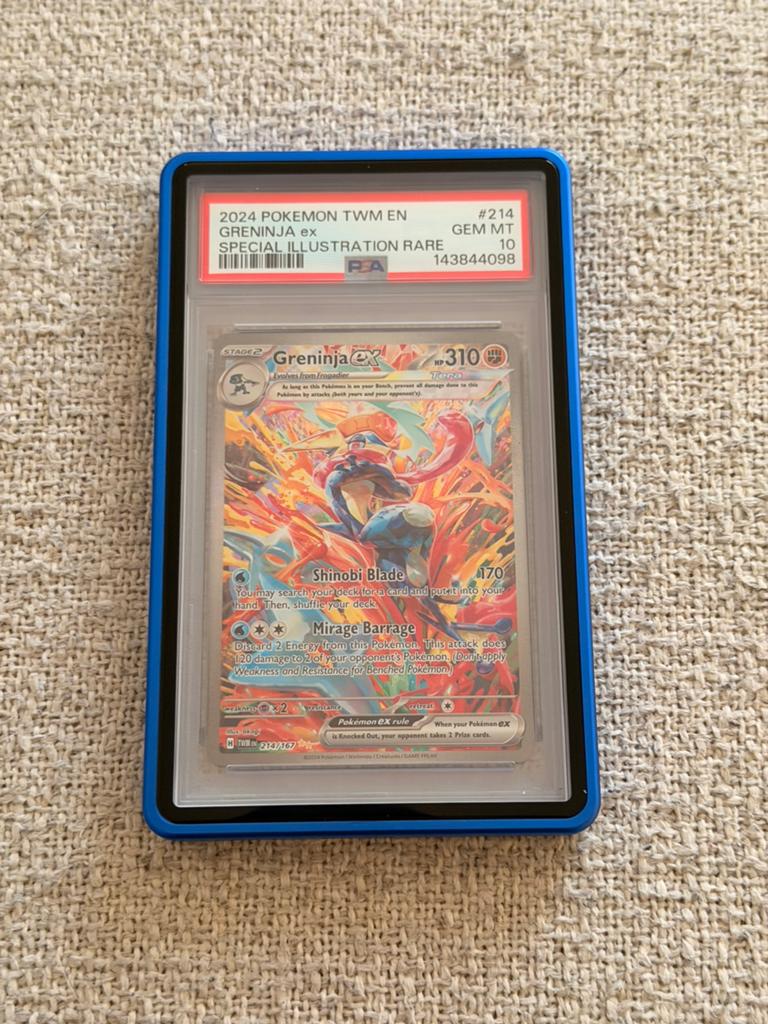 Greninja 214 - PSA 10, Ophalen of Verzenden, Zo goed als nieuw