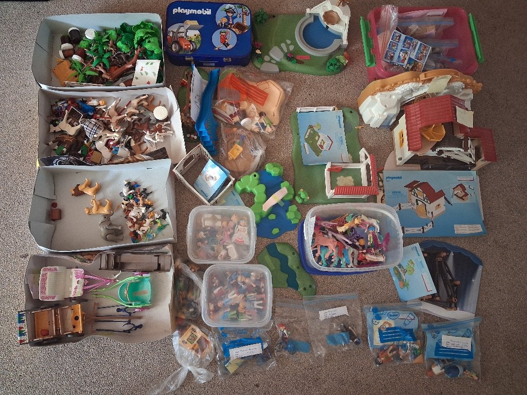Flinke partij Playmobil sets paarden fairy zeemeermin koning, Ophalen of Verzenden, Zo goed als nieuw, Complete set, Overige typen