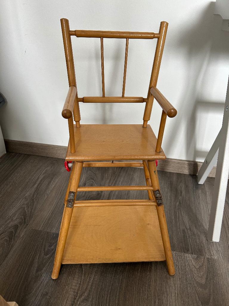 Poppen stoel, Ophalen, Gebruikt, Babypop