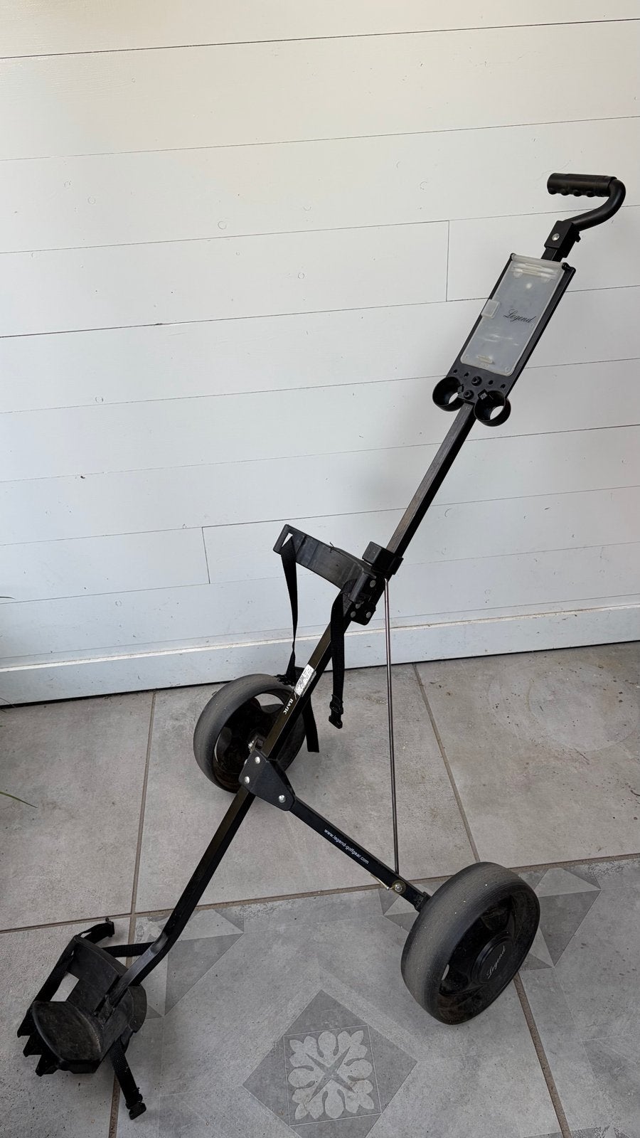 Golfkarretje - Legend Basic 2-wiel golftrolley, Sport en Fitness, Ophalen, Gebruikt, Golfkar, Overige merken
