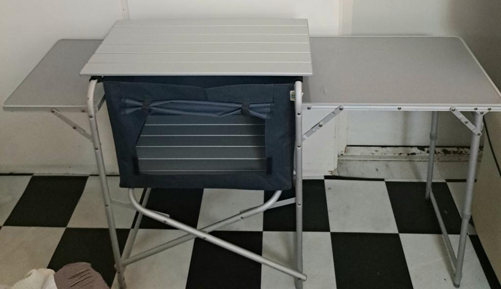 Campingtafel Kampeer kastjes Inklapbaar - Handig voor de Ten, Caravans en Kamperen, Kampeermeubelen, Ophalen of Verzenden, Zo goed als nieuw