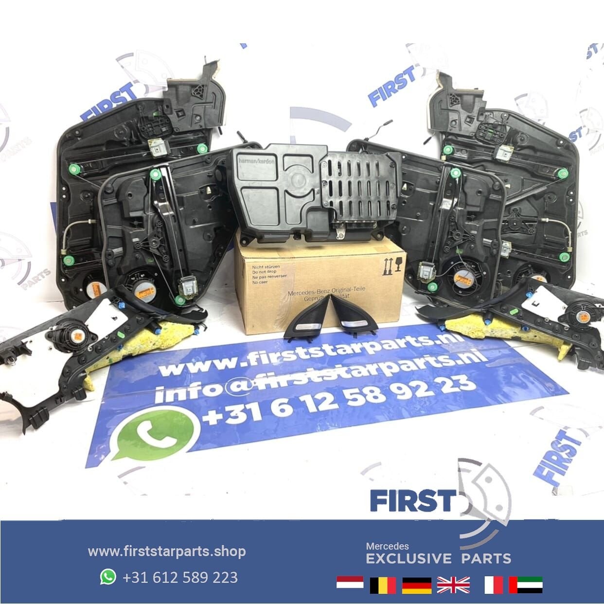 Mercedes HARMAN KARDON SPEAKERS + SUBWOOFER + VERSTERKER W17, Ophalen of Verzenden, -, -, -