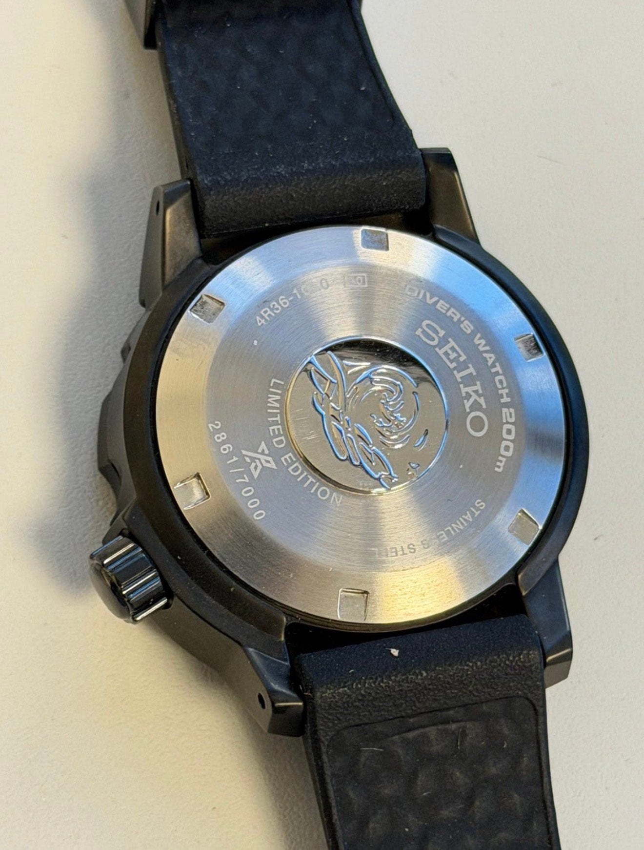 Seiko Prospex Black Monster - Limited Edition automatic, P, Zwart, P, P