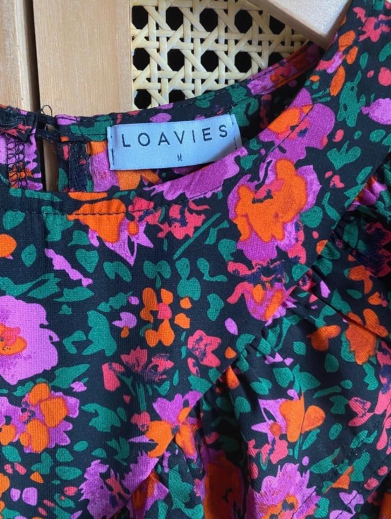 Zomerjurk Loavies maat M, Roze, Boven de knie, Ophalen, Maat 38/40 (M)