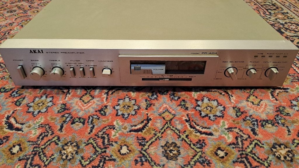 Akai voorversterker, Overige merken, Gebruikt, Ophalen of Verzenden, Minder dan 60 watt