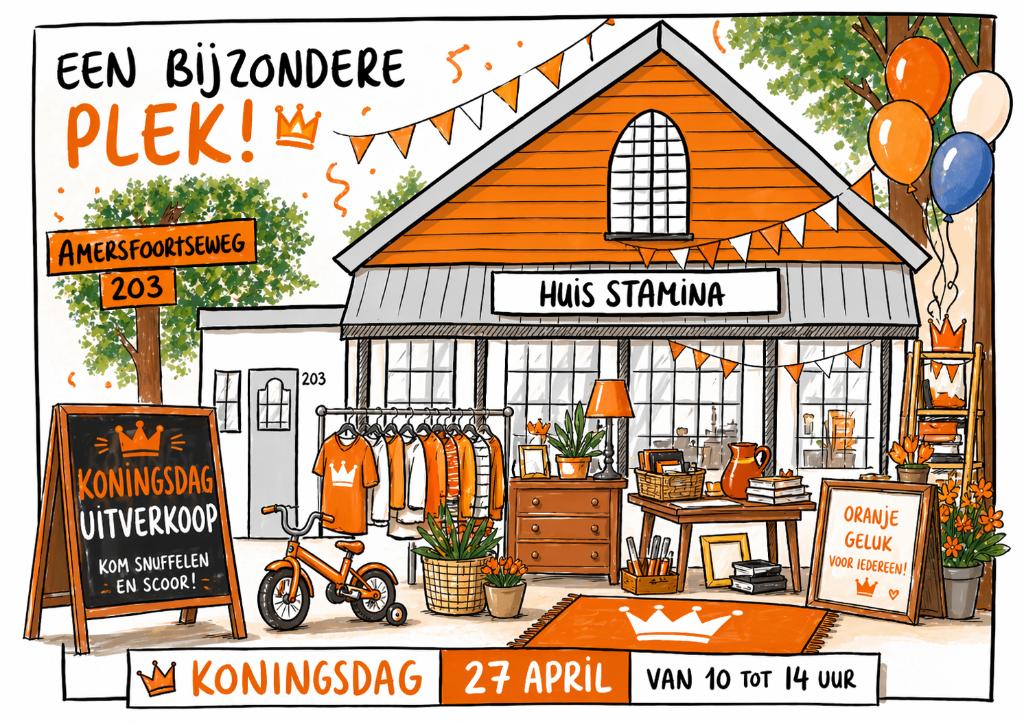 Koningsdag kleedjesmarkt, Ophalen