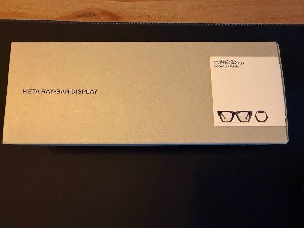 Meta display, Ophalen, Zwart, Zo goed als nieuw, Ray-Ban