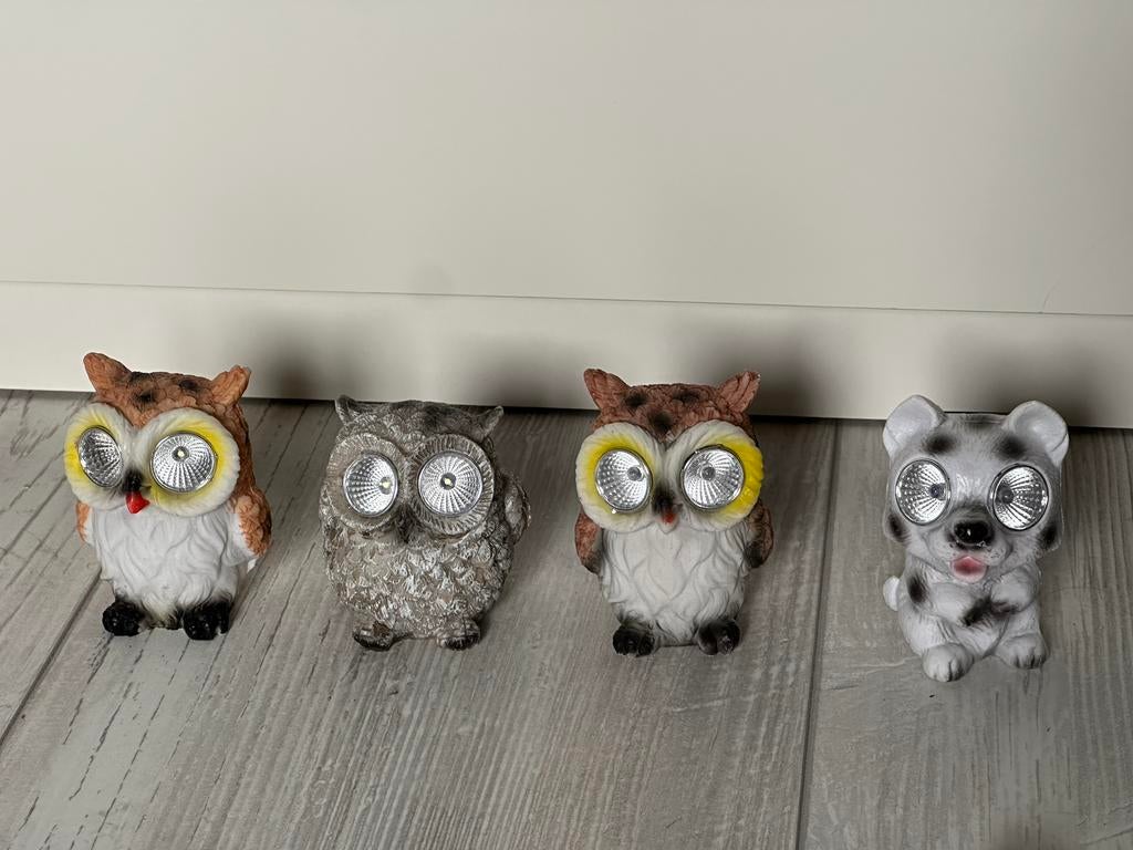 Solar lampjes dieren, Zonne-energie, Kunststof, Minder dan 50 watt, Ophalen of Verzenden
