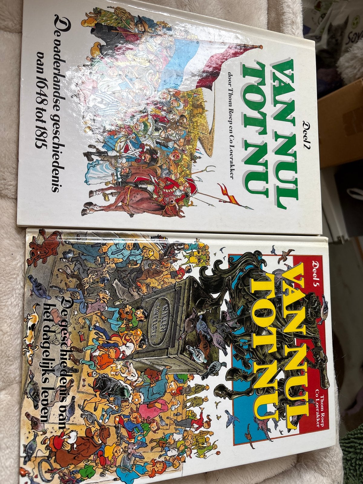 Van Nul Tot Nu - Deel 2 & Deel 5 (Thom Roep & Co Loerakker), Boeken, Ophalen, 17e en 18e eeuw, Gelezen