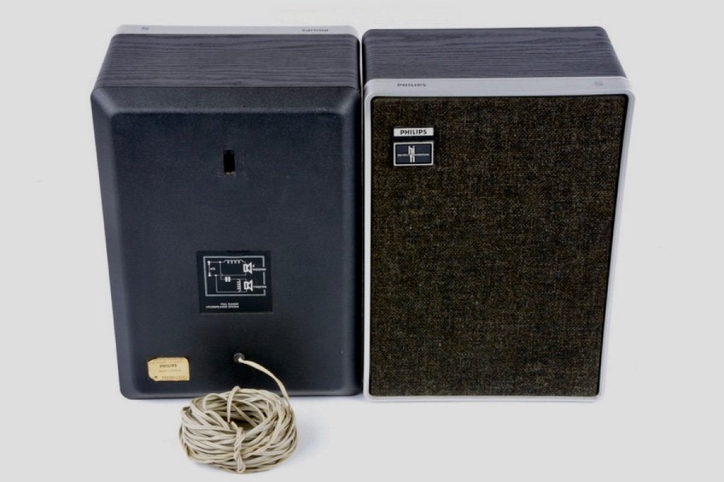 Full Range speakers PHILIPS = Prachtig vintage, Ophalen, Stereo speakers, Philips, Zo goed als nieuw