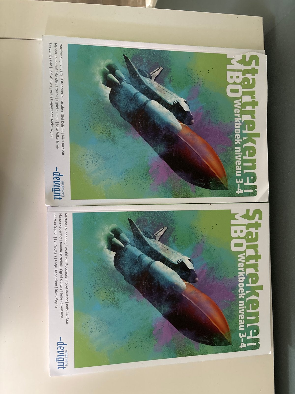 Startrekenen MBO Werkboek niveau 3-4 (2 stuks), Boeken, Ophalen of Verzenden, Zo goed als nieuw, Overige niveaus, Overige vakken