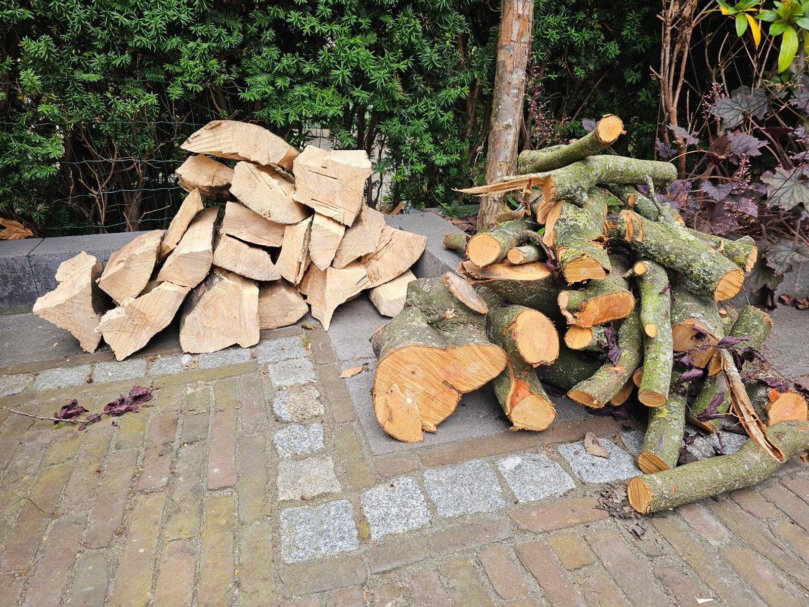 Kachelhout kers en esdoorn, Minder dan 3 m³, Ophalen
