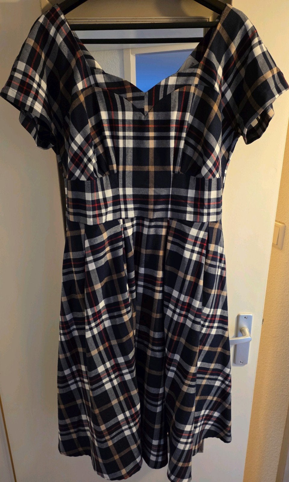 Mooie Miss Candyfloss tartan jurk - Maat 2XL, Kleding | Dames, Meerkleurig, Maat 46/48 (XL) of groter, Miss Candyfloss, Ophalen of Verzenden