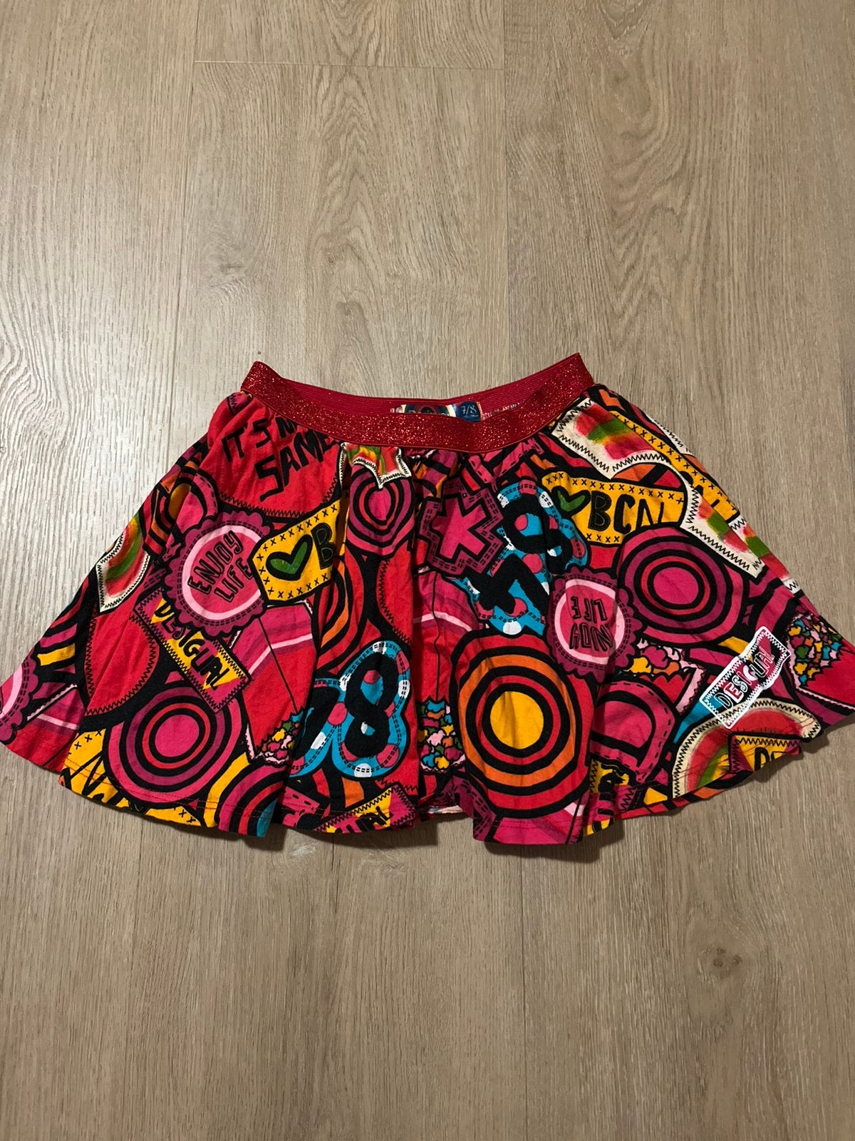 Desigual rok meisje maat 122 / 128 Zgan, Ophalen of Verzenden, Zo goed als nieuw, Meisje, Jurk of Rok