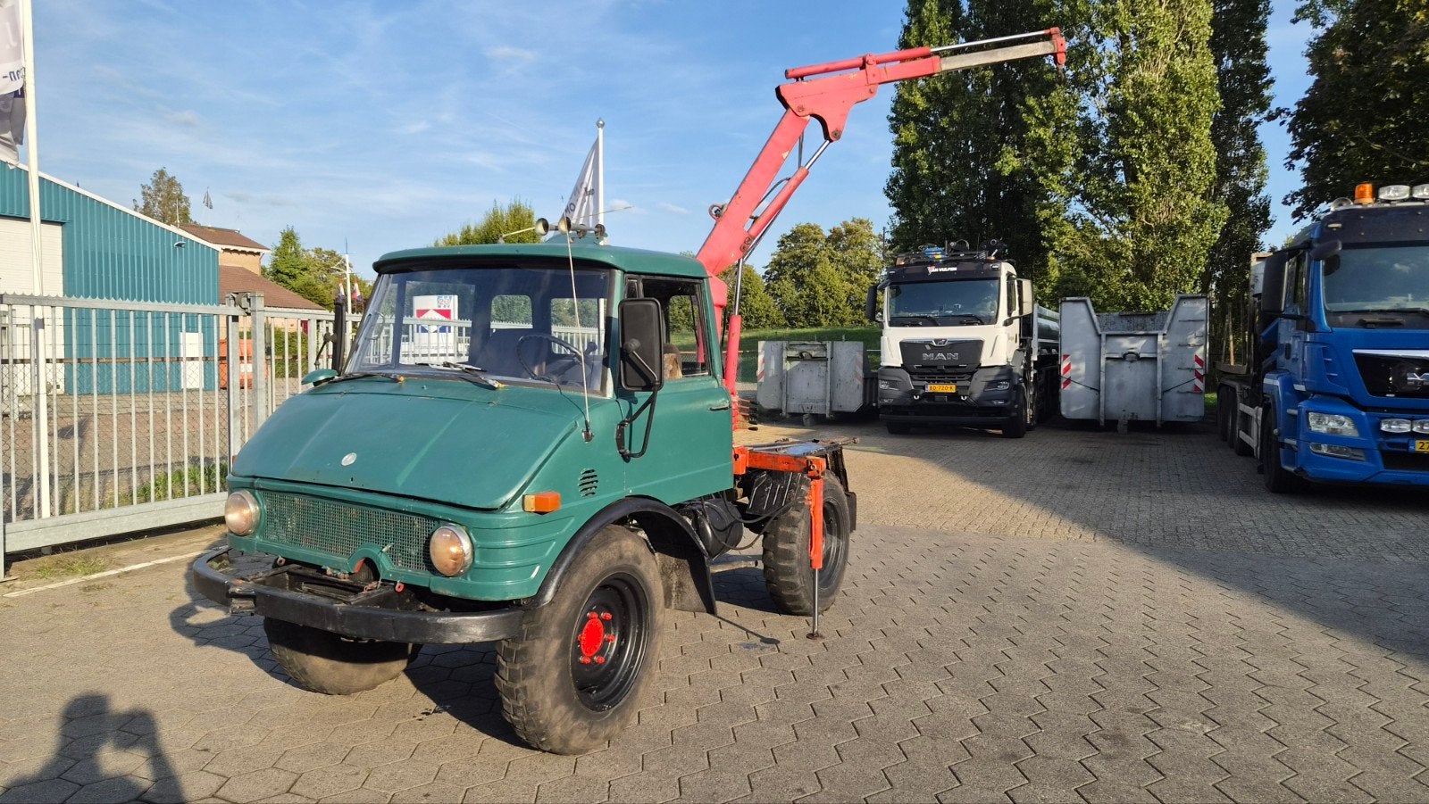 unimog 421 agrarische uitvoering met hef., Overige merken, Gebruikt, Tot 2500, Ophalen of Verzenden